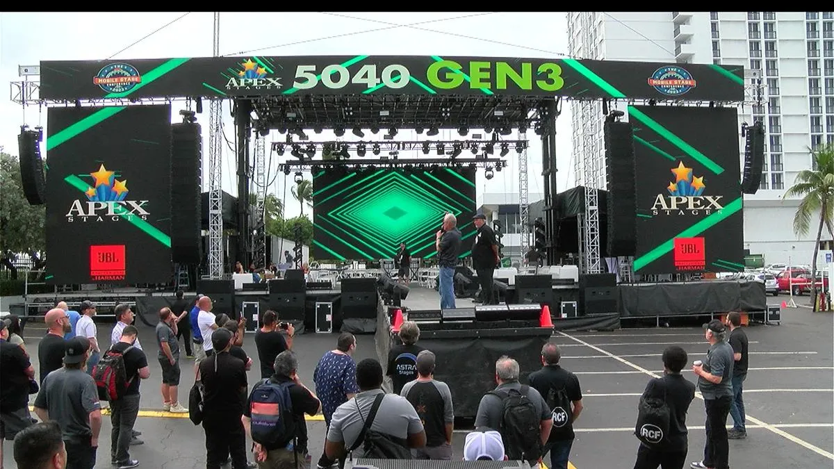 Mobile Stage Conference 2023 — APEX 5040 GEN3 showcase