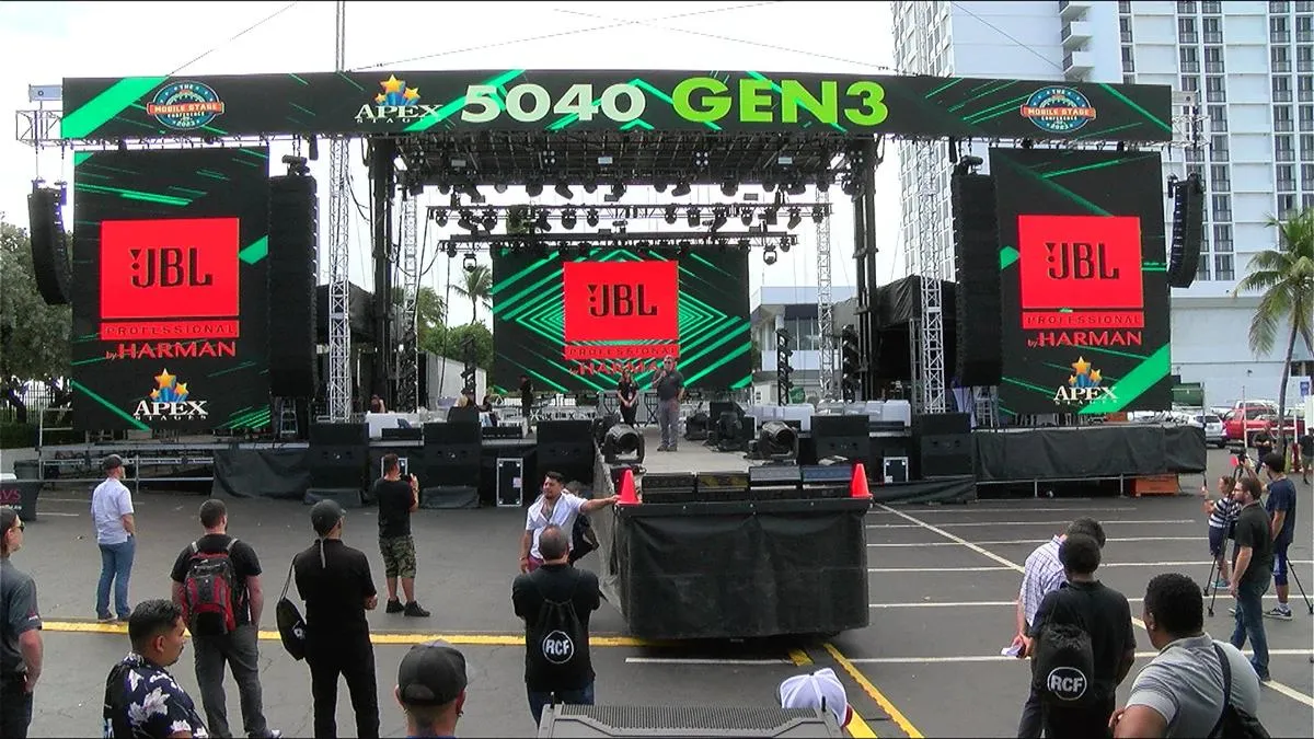 APEX 5040 GEN3 on the conference floor