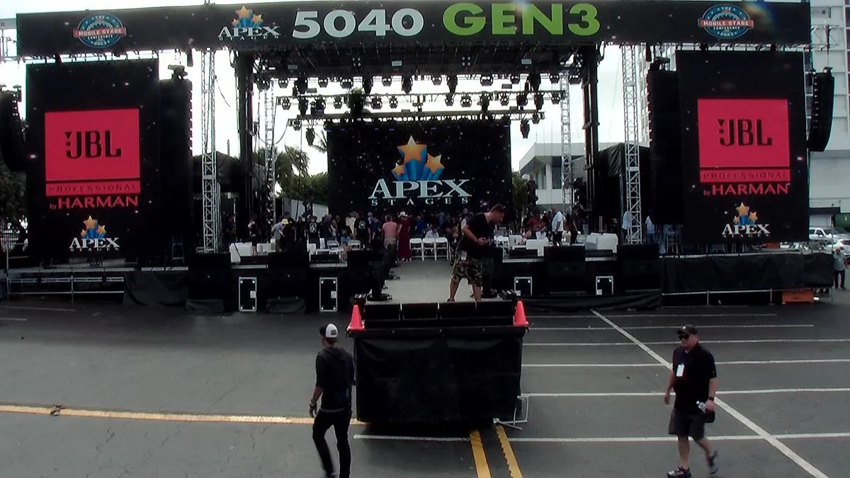 Mobile Stage Conference 2023 — APEX 5040 GEN3 showcase