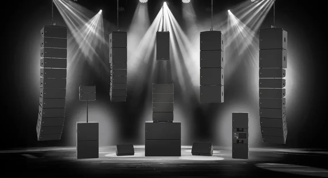 JBL SRX900 series line array family
